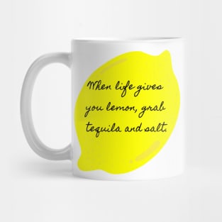 Lemon, Salt & Tequila Mug